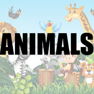 animals themed balloons and party supplies