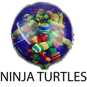 Ninja Turtles balloons and party supplies
