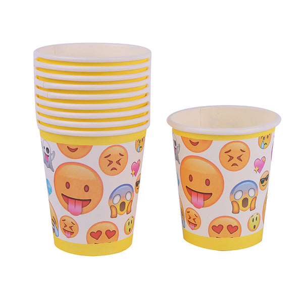 Paper cups Emoji themed for sale online in Dubai