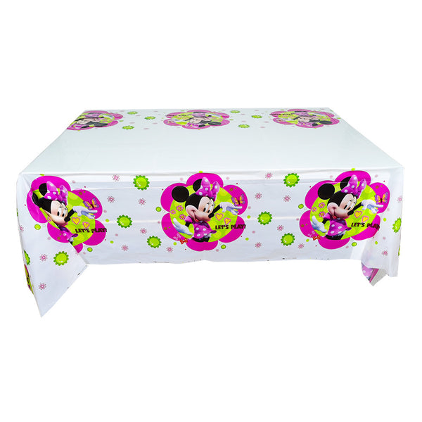 Table cover Minnie Mouse themed for sale online in Dubai