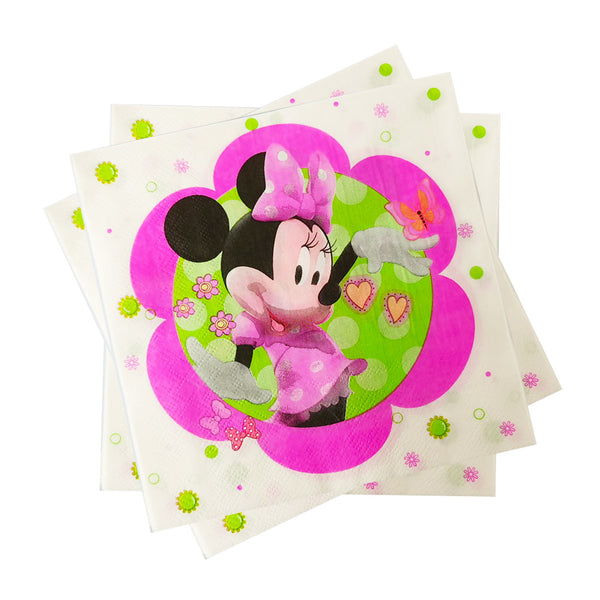 Tissue Napkins Minnie Mouse themed for sale online in Dubai
