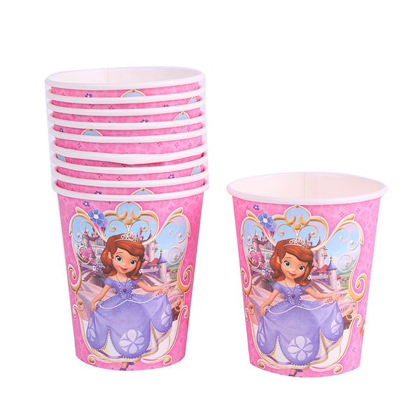 Paper cups  Sophia the First themed for sale online in Dubai