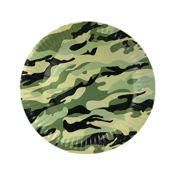 Paper plates army themed for sale online in Dubai
