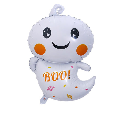 Boo ghost foil balloon (with helium)