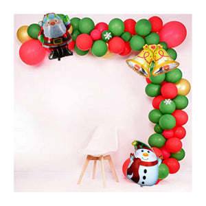christmas balloon arch in Dubai