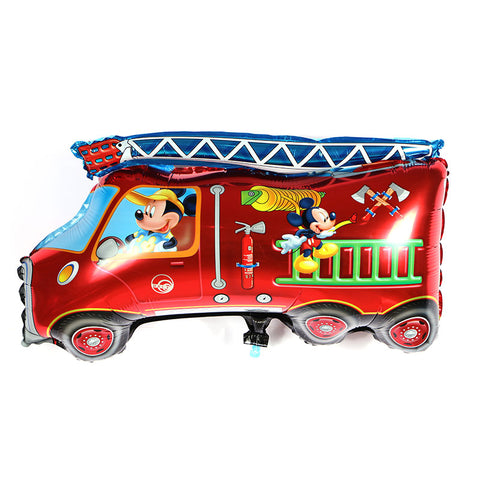 Mickey Mouse Club House Fire Truck - 28in - PartyMonster.ae