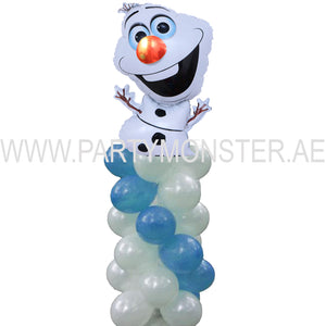 Olaf Balloon Pillar for sale online in Dubai
