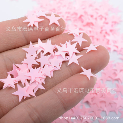Baby Pink Star Confetti - PartyMonster.ae