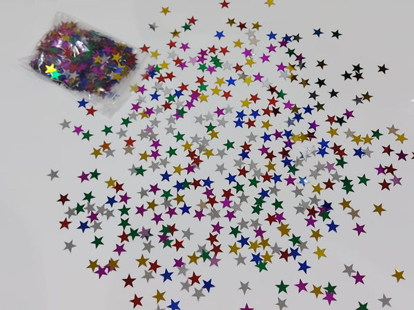 star shaped confetti for table top for sale online in Dubai