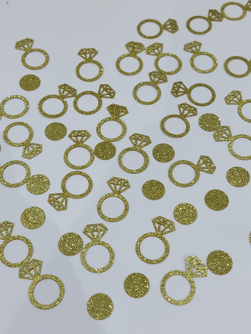 diamond ring shaped paper confetti for sale online in Dubai