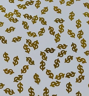 golden dollar sign confetti for sale online in Dubai