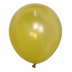 Gold Yellow latex balloon for sale online delivery in Dubai