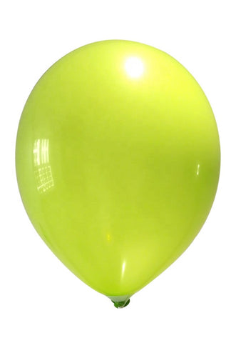 Lime green latex balloon for sale online delivery in Dubai