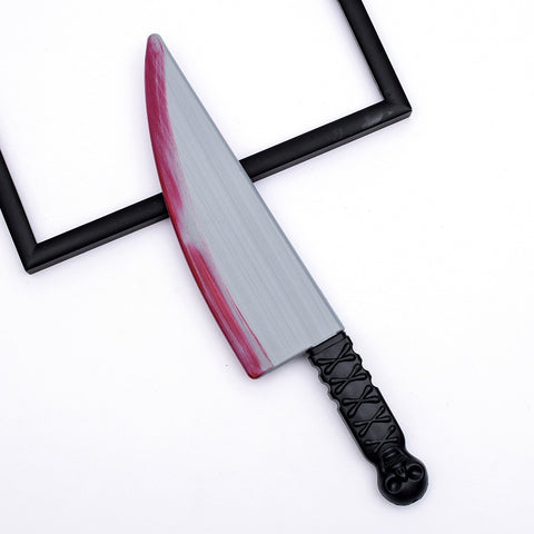 knife shaped plastic prop for Halloween theme