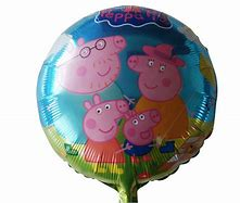 Peppa Pig Family Foil Balloon - 18in - PartyMonster.ae