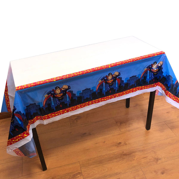 Table cover Superman themed for sale online in Dubai