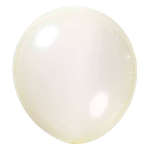 Yellow bubble latex balloon for sale online in Dubai