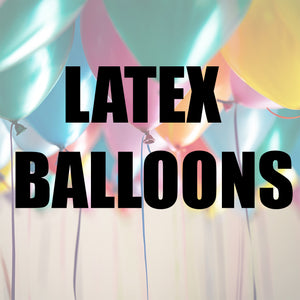 latex balloons collection in Dubai