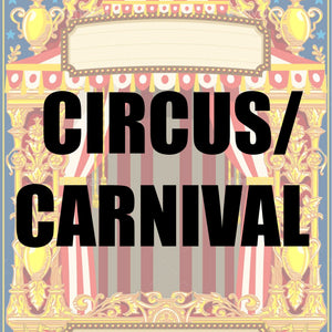 Circus Clown themed balloons and party supplies in Dubai