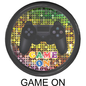 Game On themed party supplies and balloons collection