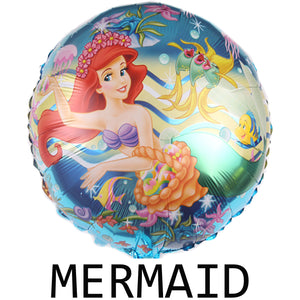 mermaid themed balloons and party supplies collection for sale online in Dubai