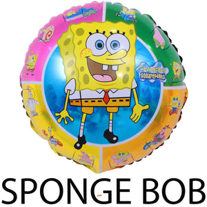 Sponge Bob balloons and party supplies in Dubai