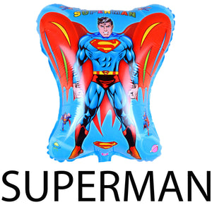 Superman balloons and party supplies