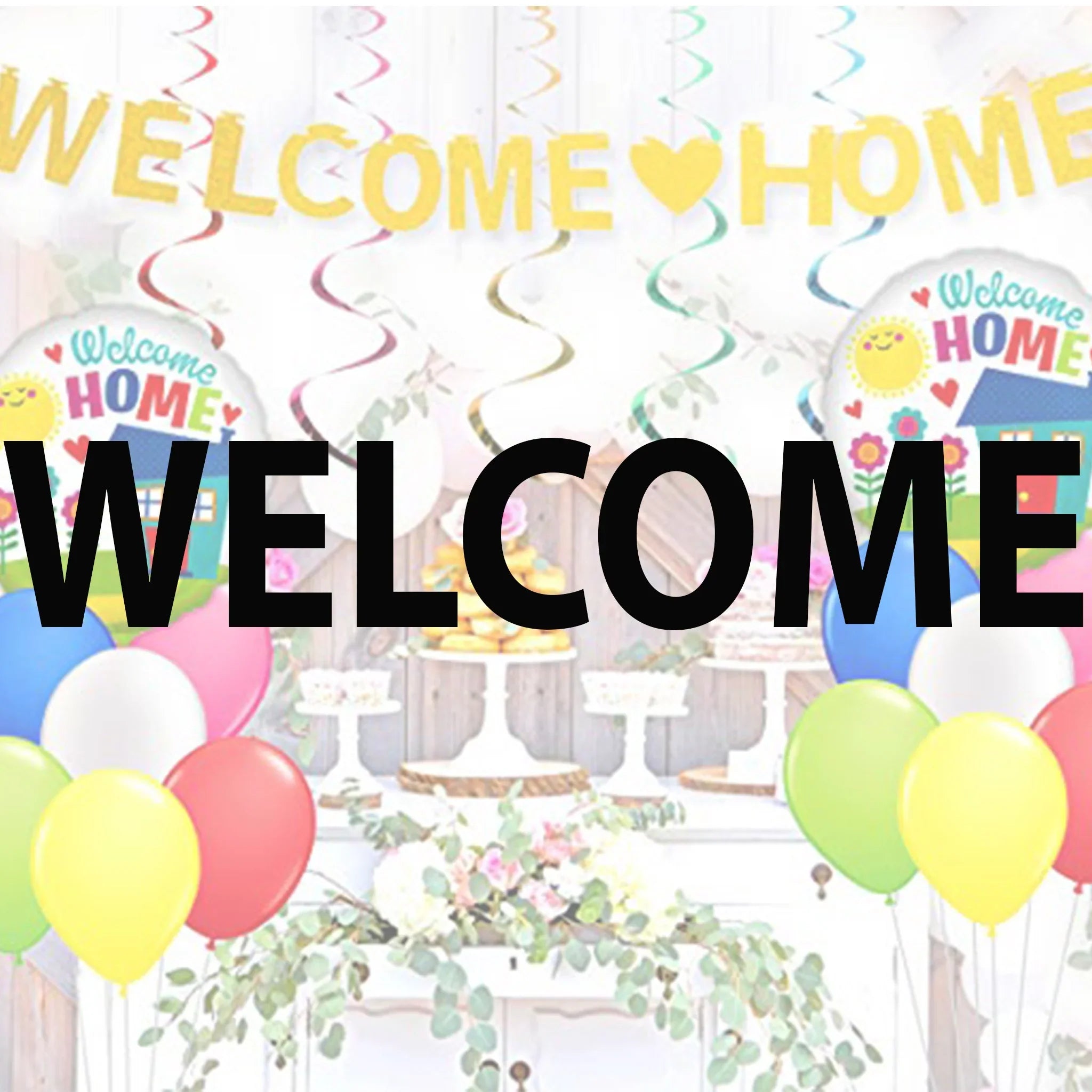 welcome balloons delivery in Dubai