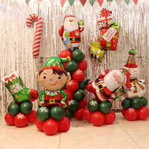 merry christmas balloons collection