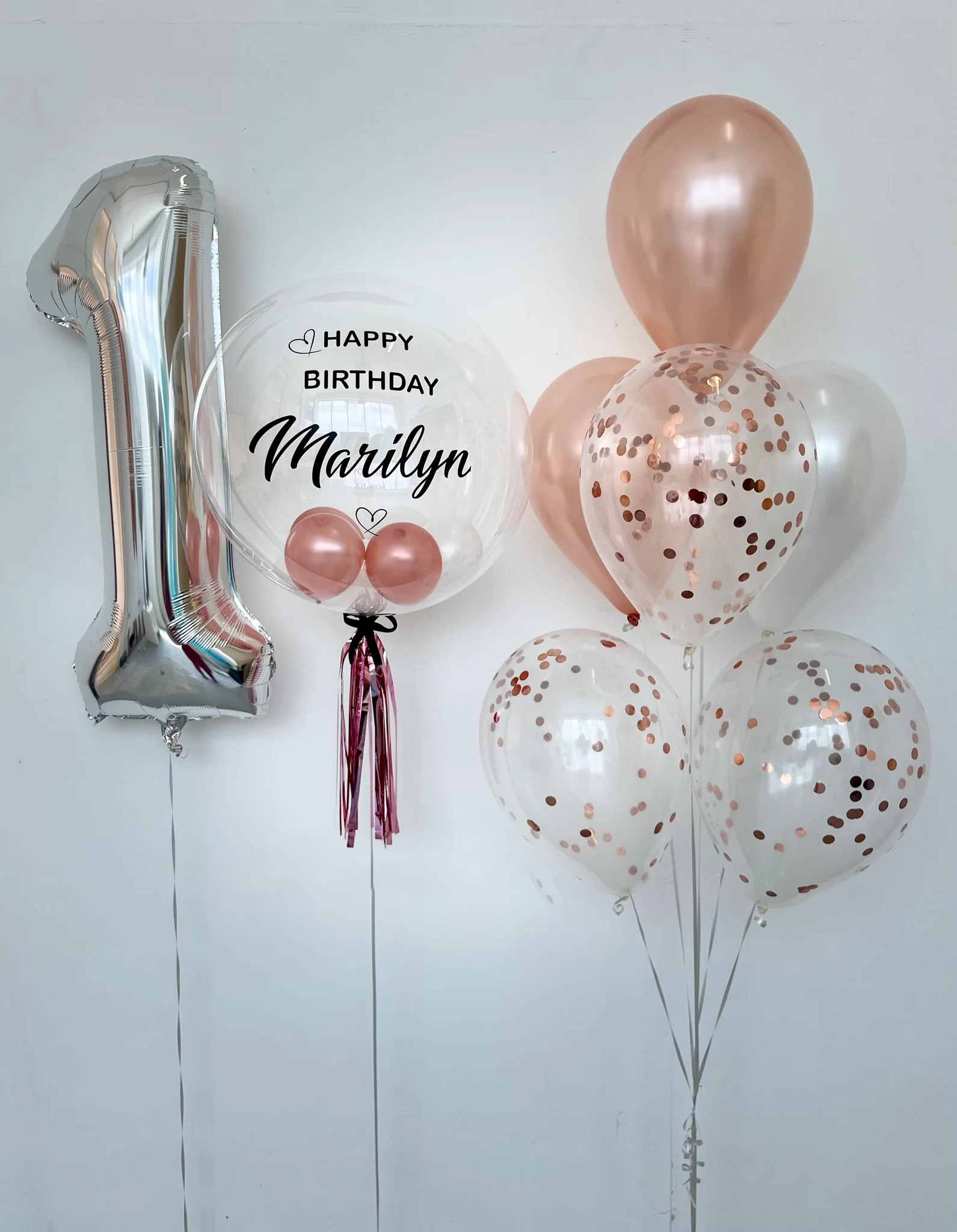 birthday balloons for 1st birthday party in Dubai