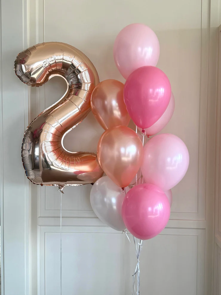 2nd birthday balloons in Dubai