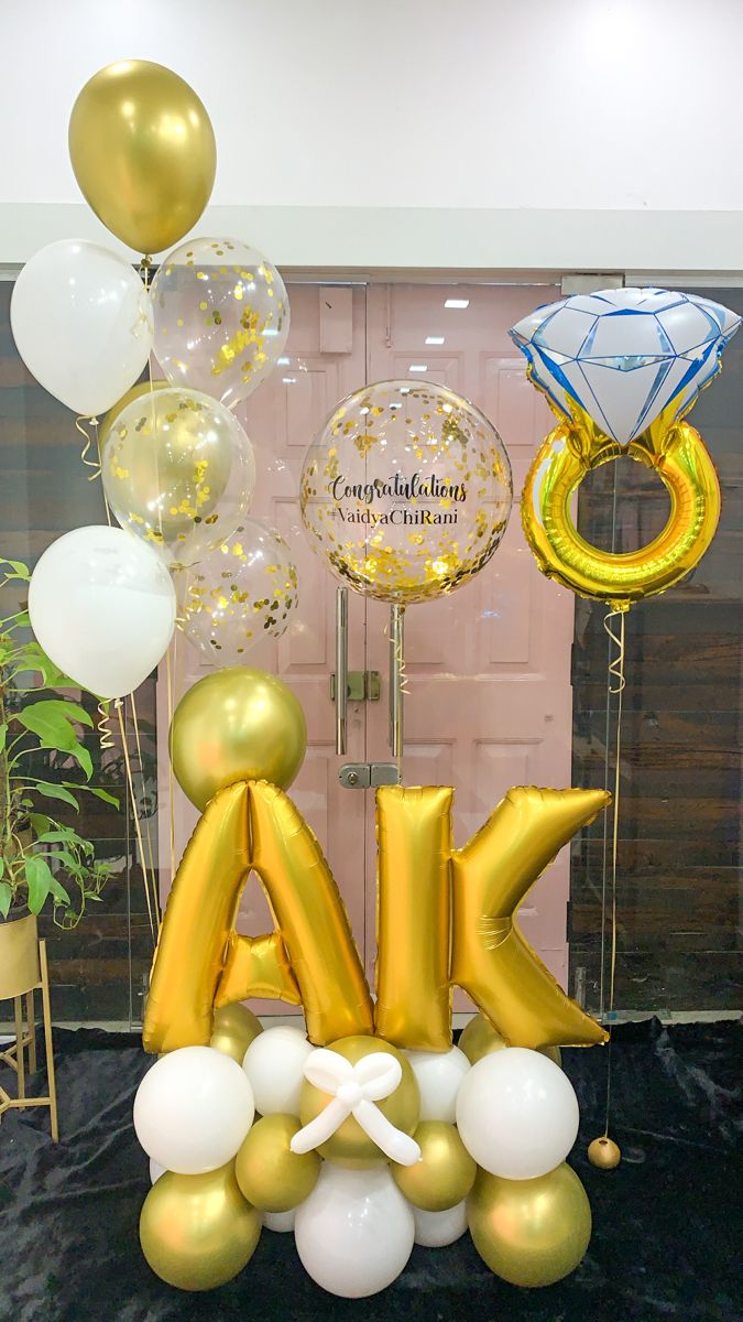 congratulations balloons delivery in Dubai