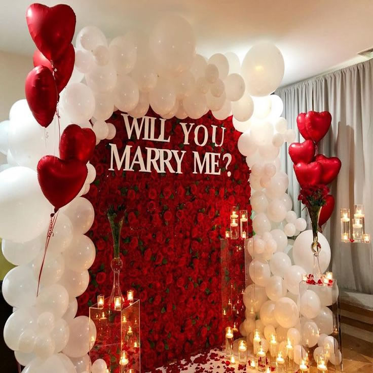 marry me decoration rental in Dubai