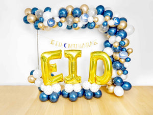 Eid celebration balloons decoration for room
