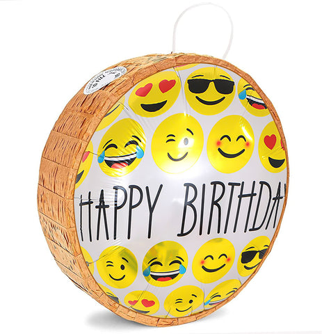 Happy Birthday Emoji pinata