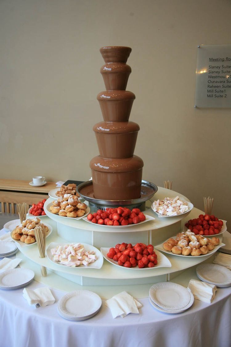 chocolate fountain machine rental in Dubai and Abu Dhabi