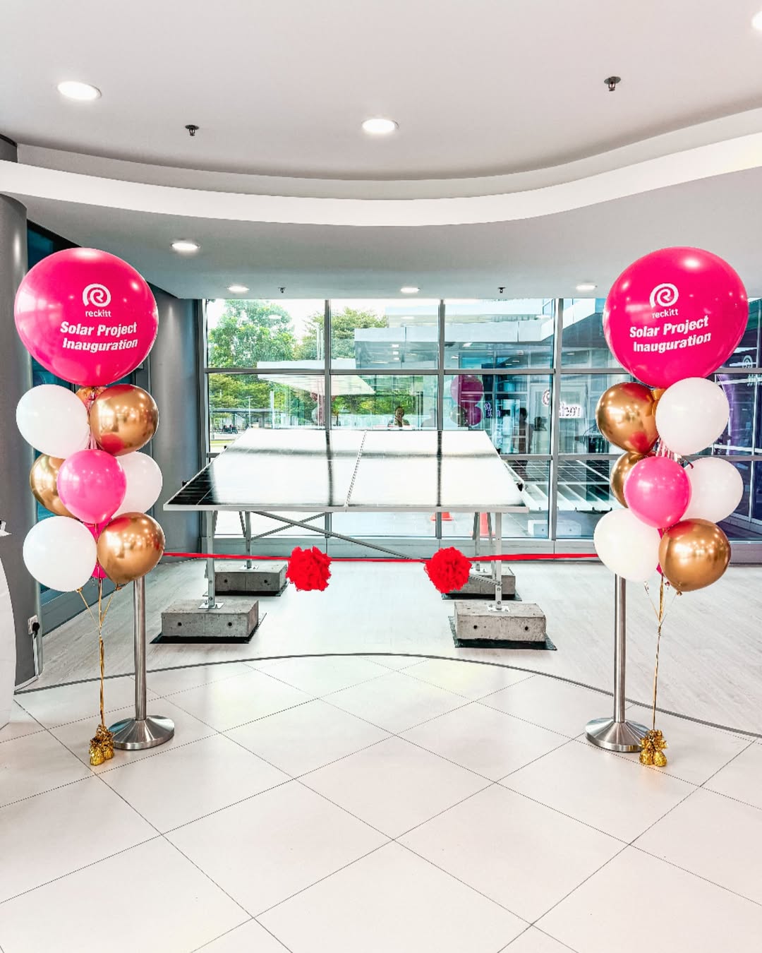 company logo customized balloons in Dubai