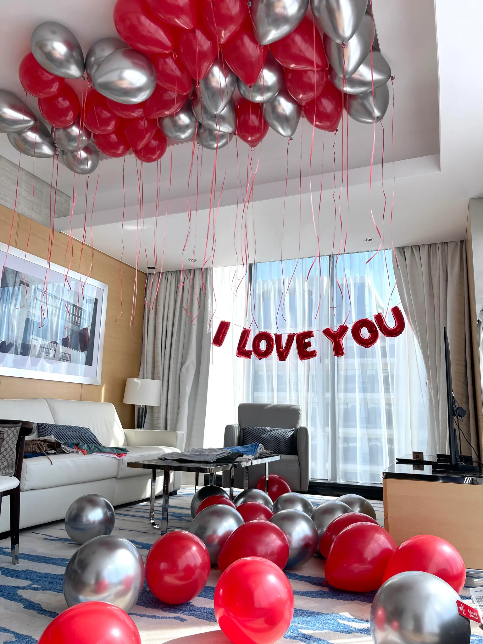 Red And Silver- I LOVE YOU Setup!