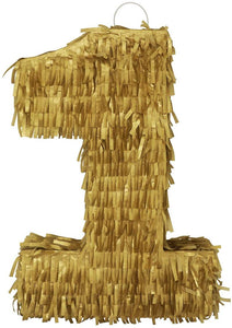 Number One Golden Pinata