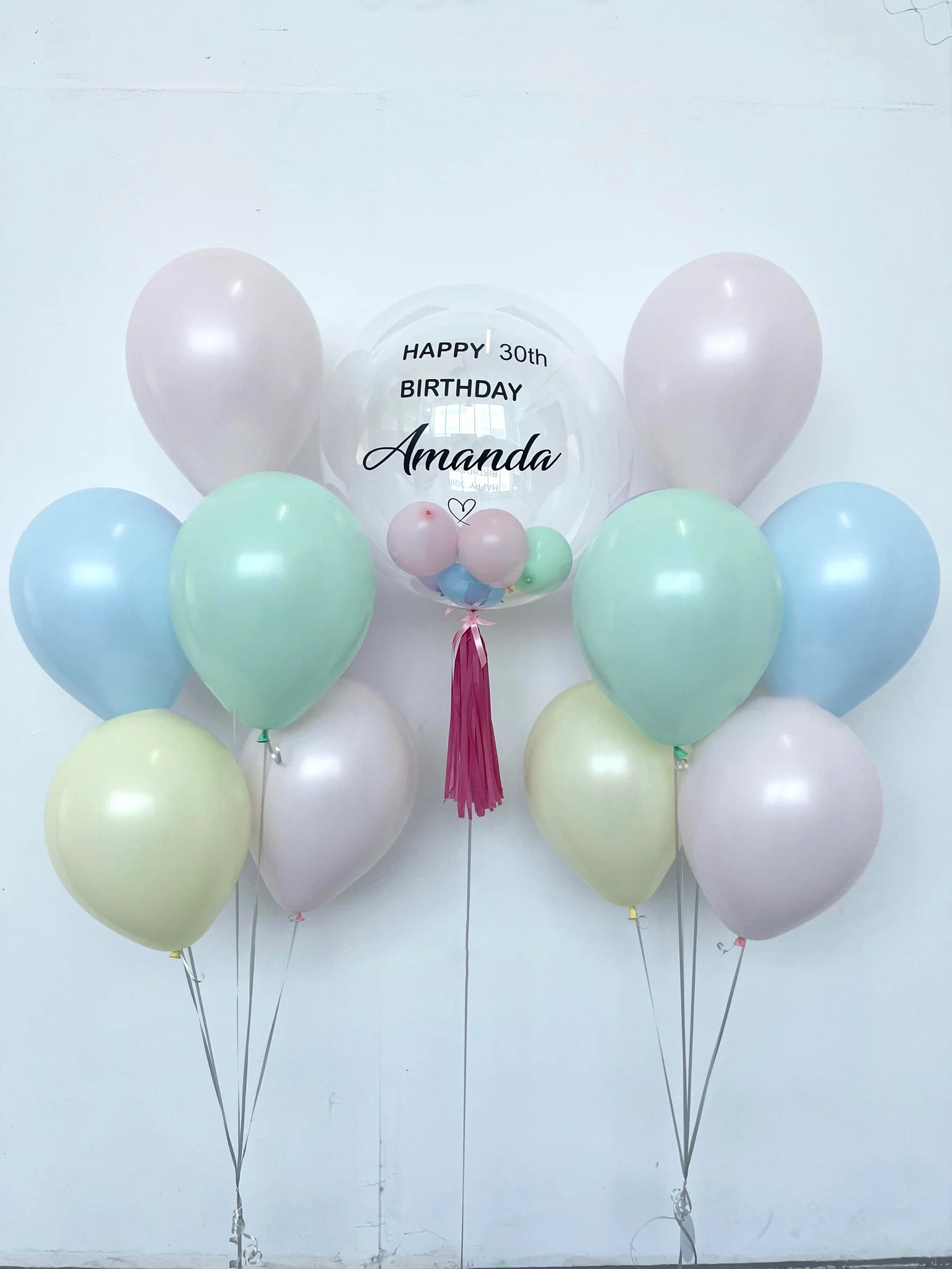 pastel balloons delivery in Dubai