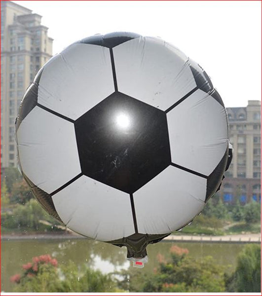 soccer/football foil balloon each foil balloon - 18in