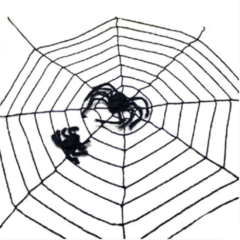 1.3m spider web for Halloween theme