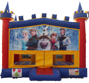 Frozen Bouncy Castle - 4.8m - PartyMonster.ae