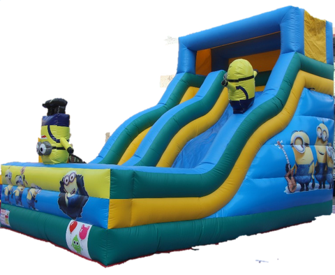 Minion Inflatable Slide - 6m - PartyMonster.ae