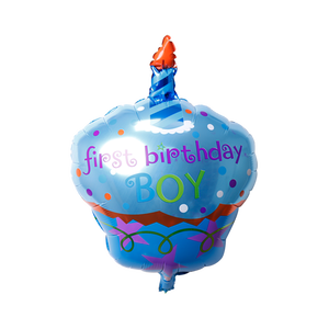 First Birthday Boy Cupcake balloons delivery in Dubai