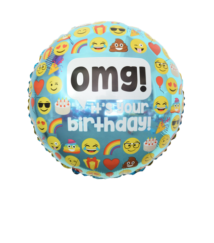 omg emoji balloons for sale online in Dubai