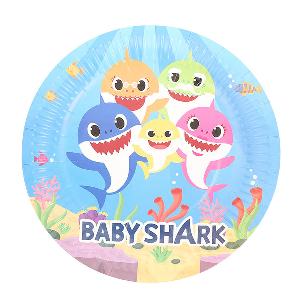 Paper plates  Baby Shark themed for sale online in Dubai