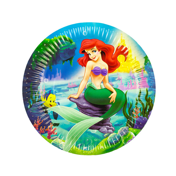 Paper plates Mermaid themed for sale online in Dubai