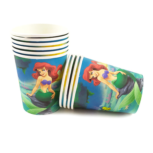 Paper cups Mermaid themed for sale online in Dubai