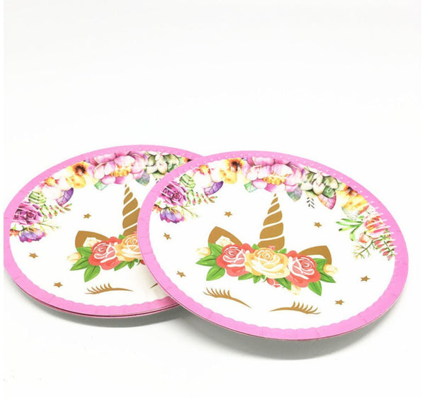 Paper plates Unicorn themed for sale online in Dubai